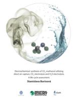 Electrochemical synthesis of CO2-methanol utilizing direct air capture, CO2 electrolysis and H2O electrolysis