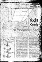 Yacht keels .... An Experimental Study