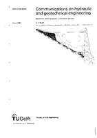 Reservoir sedimentation; a literature survey