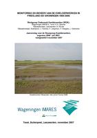 Monitoring en beheer van de kwelderwerken in Friesland en Groningen 1960-2006