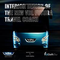 Interior design of the new VDL Futura travel coach
