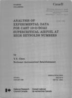 Analysis of experimental data for cast 10-2/DOA2 supercritical airfoil at high Reynolds numbers