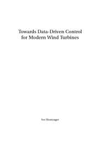 Towards Data-Driven Control for Modern Wind Turbines