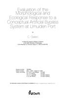 Evaluation of the Morphological and Ecological Response to a Conceptual Artificial Bypass System at IJmuiden Port