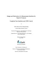Design and Fabrication of a Measurement Interface for Smart IoT sensors: Graphical User Interface and GPIB Control