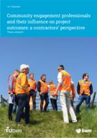 Community engagement professionals and their influence on project outcomes: a contractors perspective