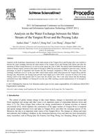 Analysis on the Water Exchange between the Main Stream of the Yangtze River and the Poyang Lake