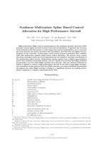 Nonlinear Multivariate Spline-Based Control Allocation for High-Performance Aircraft