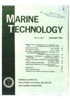 Contents Journal of Marine Technology & SNAME News, Volume 6, 1969
