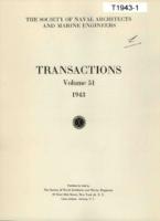 Transactions of The Society of Naval Architects and Marine Engineers, SNAME, Volume 51, 1943