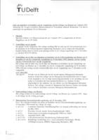Lijsten van besluiten en afspraken 1997 College van Bestuur (CvB) vergaderingen TU Delft 