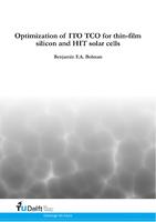 Optimization of ITO TCO for thin-film silicon and HIT solar cells