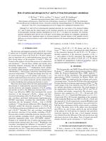 Role of carbon and nitrogen in Fe2C and Fe2N from first-principles calculations