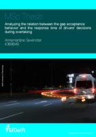 Analyzing the relation between the gap acceptance behavior and the response time of drivers' decisions during overtaking