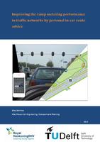 Improving the ramp metering performance in traffic networks by personal in-car route advice