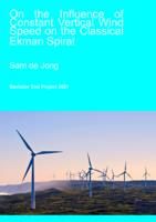 On the Influence of Constant Vertical Wind Speed on the Classical Ekman Spiral