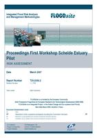Proceedings First Workshop Schelde Estuary Pilot