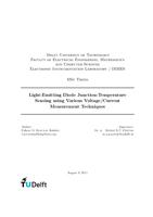 Light-Emitting Diode Junction-Temperature Sensing using Various Voltage/Current Measurement Techniques