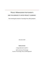 Project management instruments and the barriers to inter-project learning: Re-inventing the wheel or learning from other projects