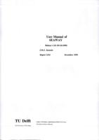 User Manual of SEAWAY, Release 4.18 (09-10-1999)