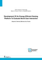 Development Of An Energy-Efficient Gaming Platform To Evaluate Novel User Interaction