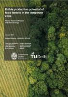 Edible production potential of food forests in the temperate zone