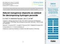 Natural manganese deposits as catalyst for decomposing hydrogen peroxide (discussion paper)