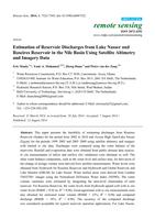 Estimation of Reservoir Discharges from Lake Nasser and Roseires Reservoir in the Nile Basin Using Satellite Altimetry and Imagery Data