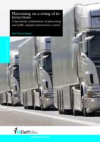 Platooning on a string of intersections