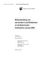 Midwintertelling van zee-eenden in de Waddenzee en de Nederlandse kustwateren, januari 2005