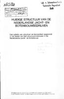 Huidige structuur van de Nederlandse jacht- en botenbouw-bedrijven