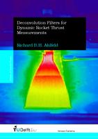 Deconvolution Filters for Dynamic Rocket Thrust Measurements