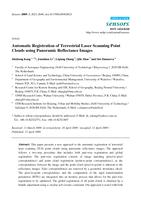 Automatic Registration of Terrestrial Laser Scanning Point Clouds using Panoramic Reflectance Images