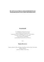 In situ Electrical measurements in Transmission Electron Microscopy