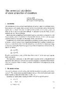 The numerical calculation of shear properties of members