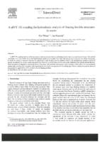 A pFFT-FE coupling for hydroelastic analysis of floating structures in waves