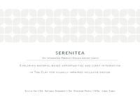 Serenitea: Exploring material-based opportunities and scent integration in Tea Clay for visually impaired inclusive design