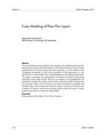 Fuzzy Modeling of Floor Plan Layout