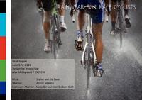 Design of rain gear for race cyclists