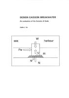 Design Caisson breakwater: An evaluation of the formula of Goda