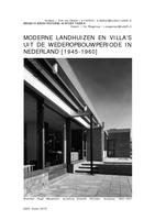 Moderne landhuizen en villa's uit de wederopbouwperiode in Nederland [1945-1960]