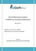 Partial Discharge Analysis in HVDC Gas Insulated Substations