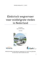 Elektrisch wegvervoer voor middelgrote steden in Nederland