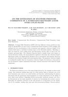 On the Estimation of Spanwise Pressure Coherence of a Turbulent Boundary Layer over a Flat Plate