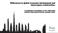 Differences in global economic development and skyscrapers development