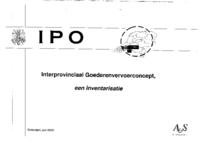 IPO - Interprovinciaal Goederenvervoerconcept, een inventarisatie