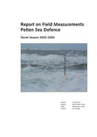 Report on Field Measurements Petten sea defence: Storm Season 2003-2004