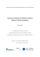 Harmonic analysis of collection grid in offshore wind installation