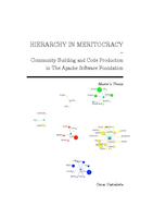 Hierarchy in Meritocracy: Community Building and Code Production in The Apache Software Foundation