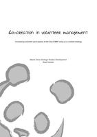 Co-creation in Volunteer management: Increasing volunteer participation at the Dutch WWF using a co-creation strategy